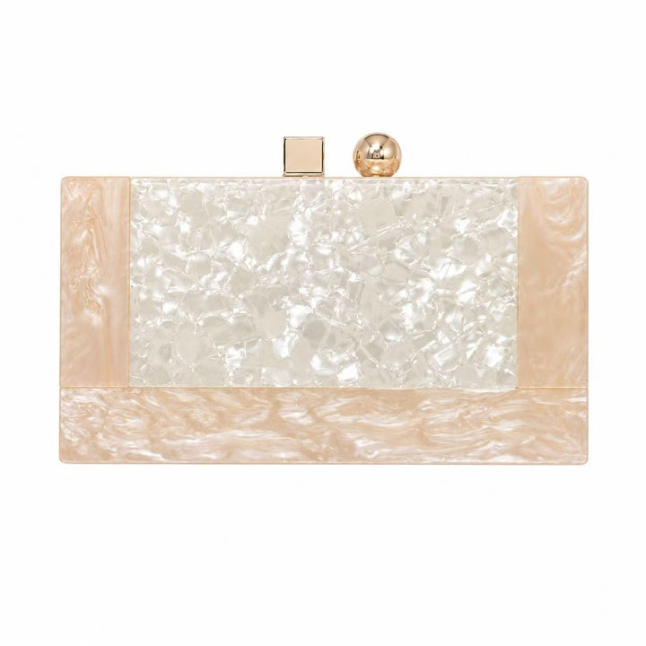 Decorative Acrylic Evening Clutch