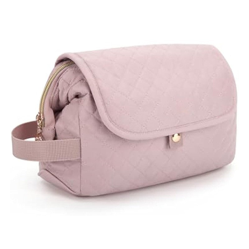 Elegant Cosmetic Organizer Bag with Inserted Compartment System Stornfield