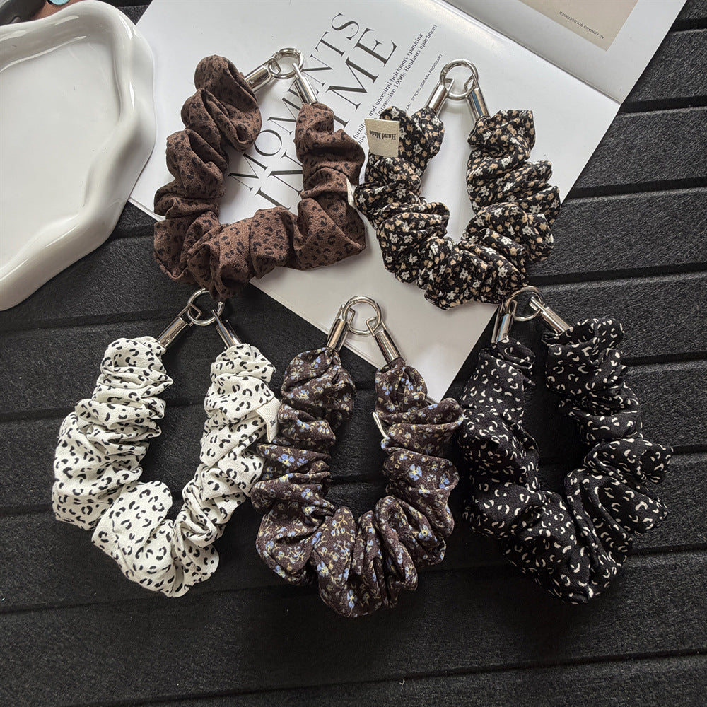 Decorative Floral Pattern Hair Scrunchie Stornfield