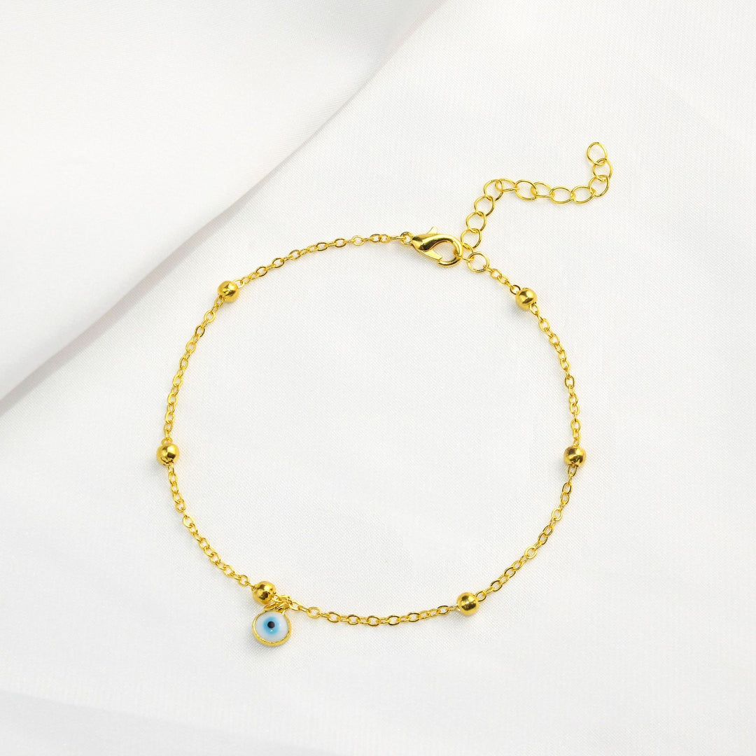Delicate Evil Eye Anklet Stornfield