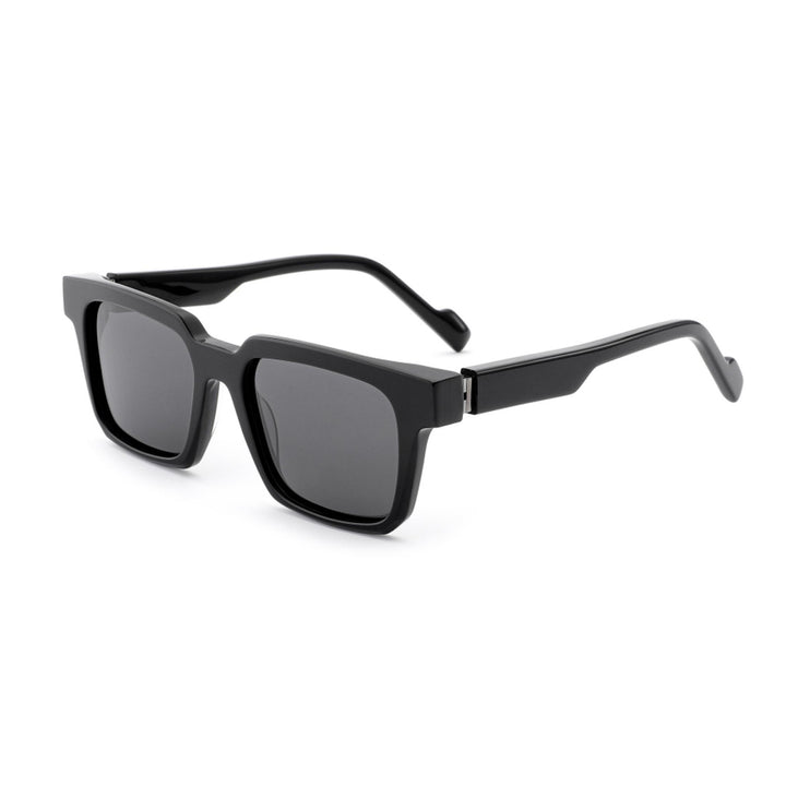 Women's sunglasses in modern, angular design with brown lenses Stornfield