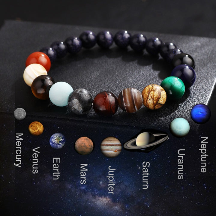 Colorful bracelet with natural stones Stornfield