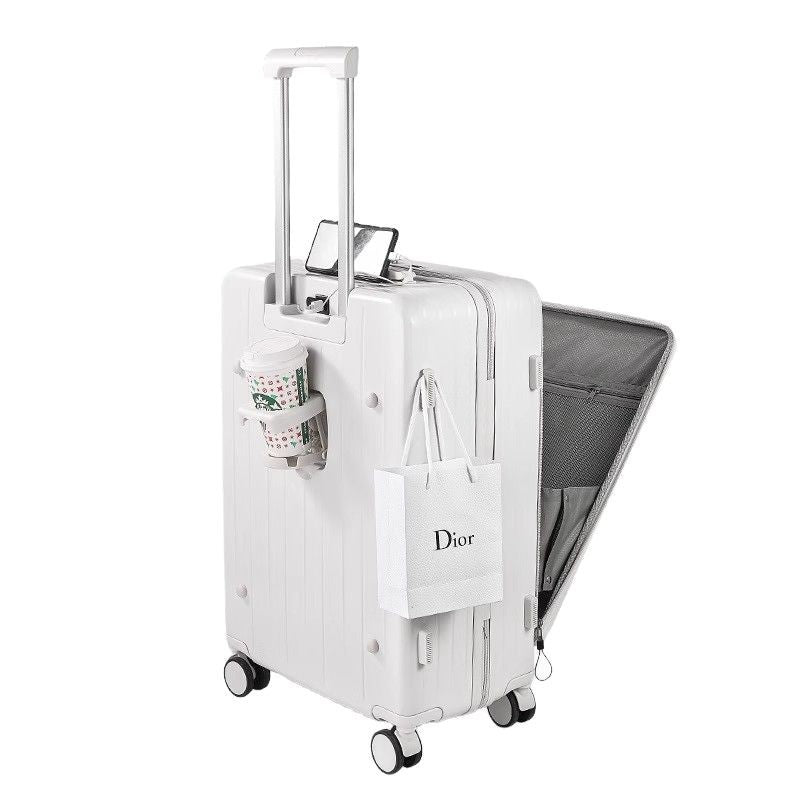 Unisex Premium Multi-Compartment Hard-Shell Rolling Suitcase Stornfield