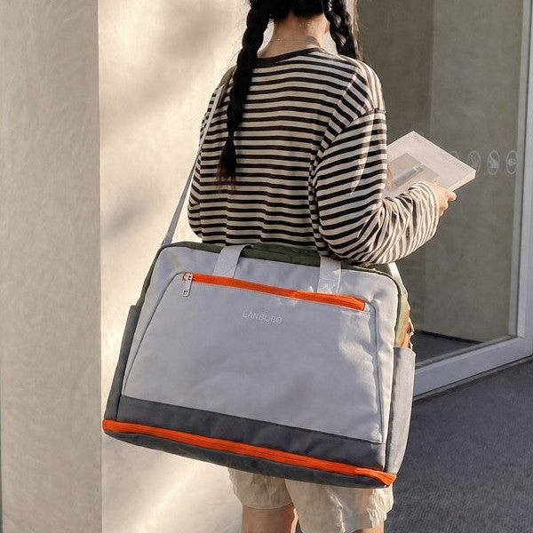 Multi-Compartment Urban Travel Duffle