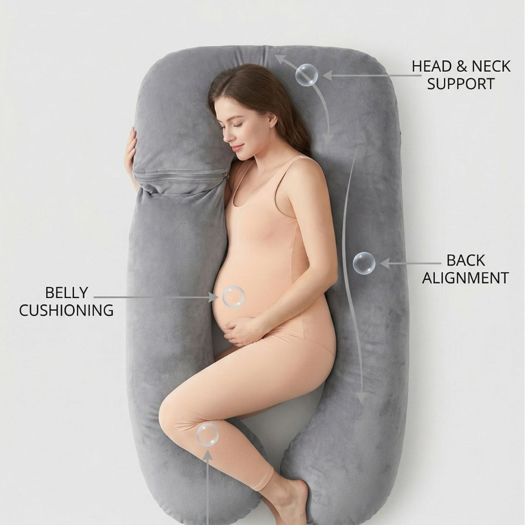 Incredibly Comfortable Side Nursing Pillow Stornfield