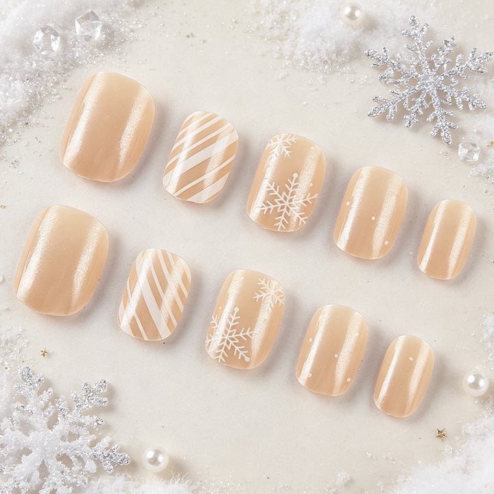 Winter-Themed Nail Art Stornfield