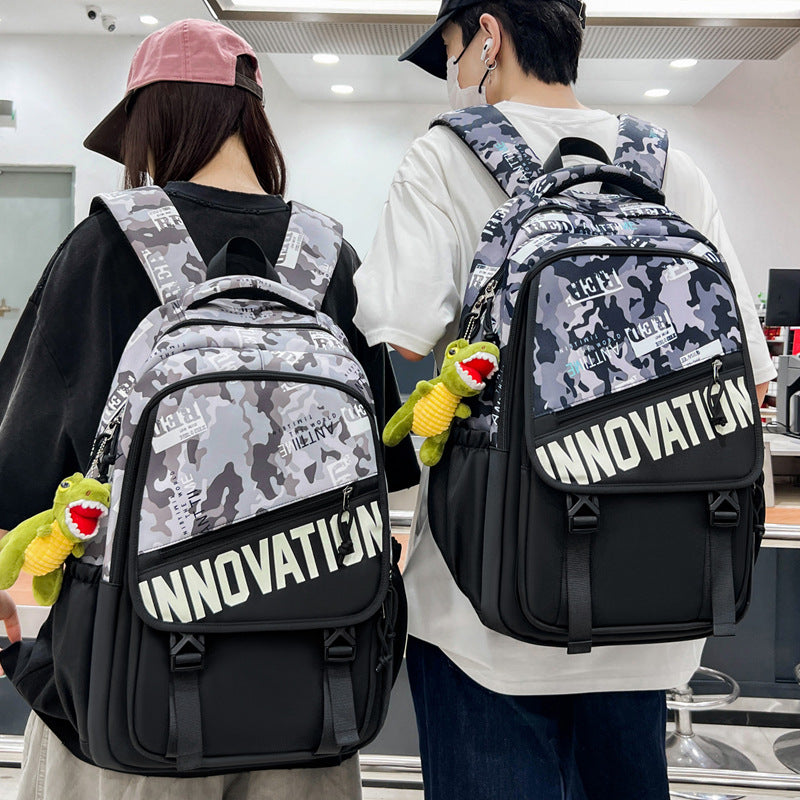 Stylish Camo Print Backpack Stornfield