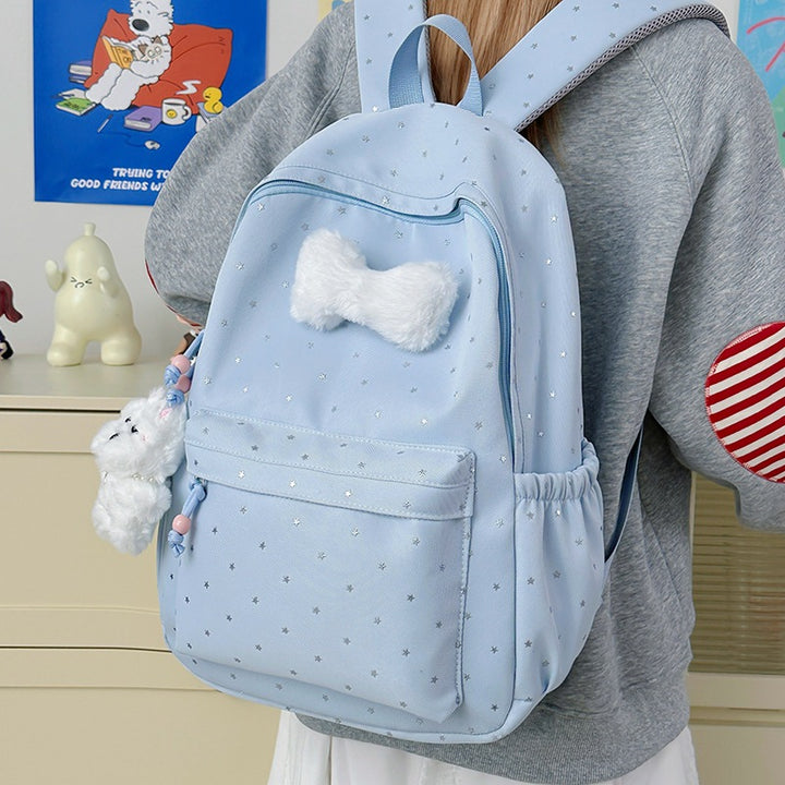 Backpack with Playful Design and Practical Storage Spaces Stornfield