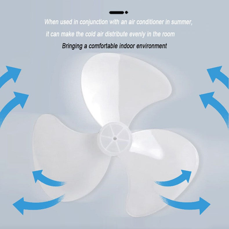 Ladies table fan with remote control and solar operation Stornfield
