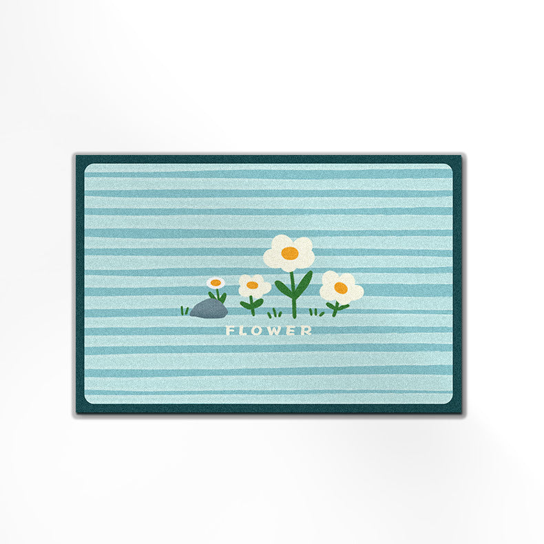 Playful Cartoon-Themed Bath Mat
