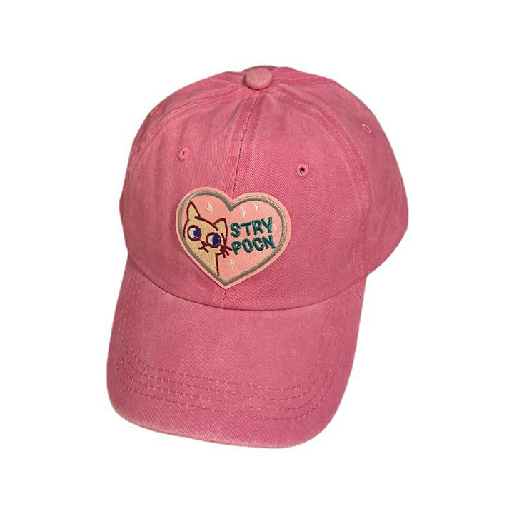 Women's Embroidered Inspirational Cat Baseball Cap Stornfield
