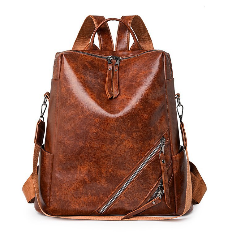 Fashionable Multi-Zipper Backpack Stornfield