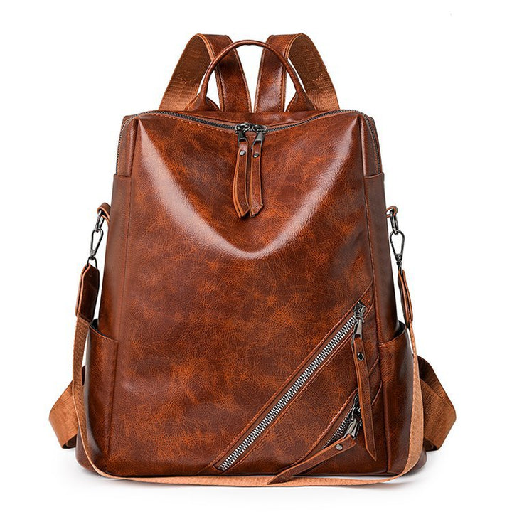 Fashionable Multi-Zipper Backpack Stornfield