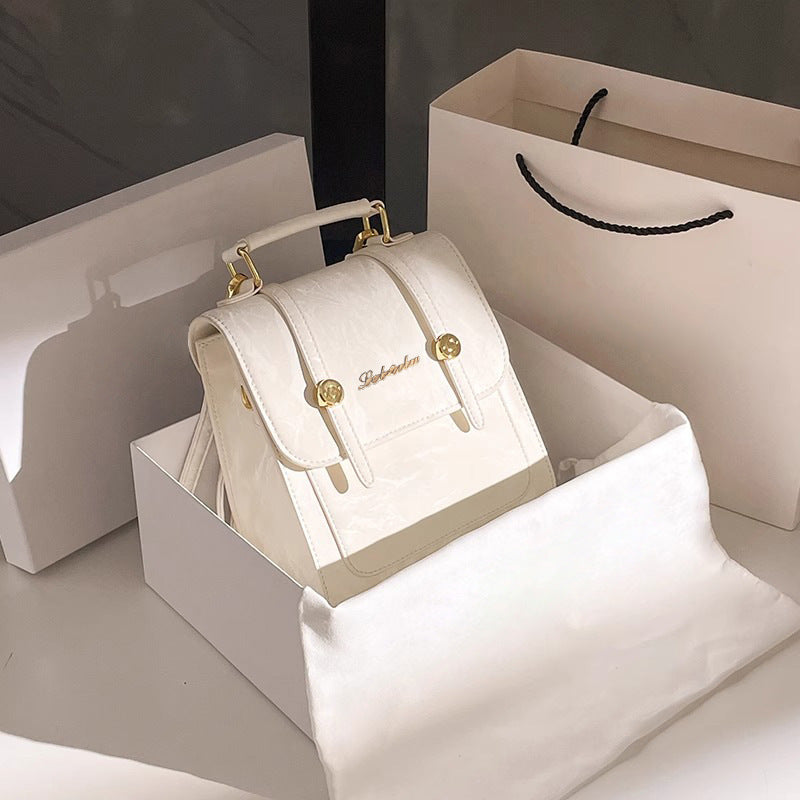 Vintage-Inspired Structured Mini Backpack Stornfield