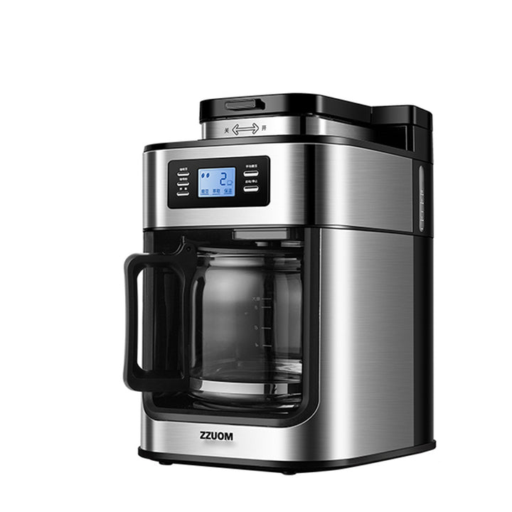 Espresso machine with integrated steam nozzle and precise temperature control Stornfield