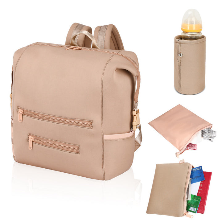 Multi-Functional Diaper Backpack with Insulated Bottle Holder Stornfield
