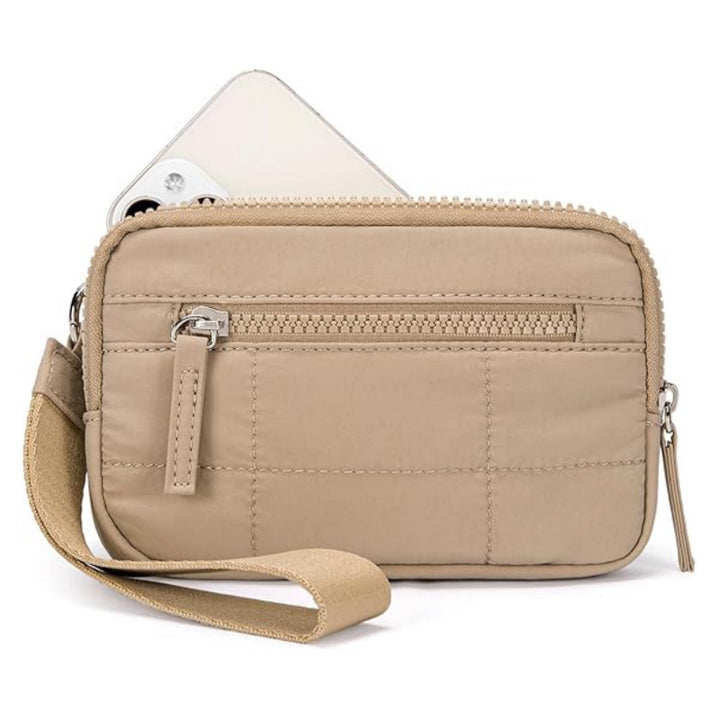 Stylish and Practical Cosmetic Clutch with Removable Carrying Strap Stornfield