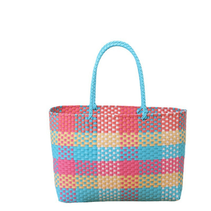 Colorful and Handmade Woven Market Bag Stornfield