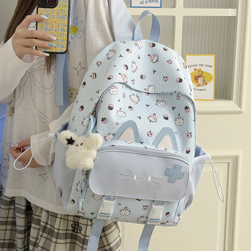 Cartoon-Themed Cat Ears Backpack Stornfield