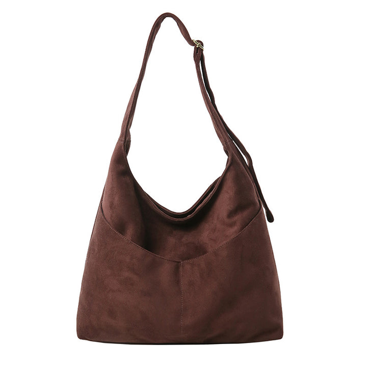Suede Hobo Bag