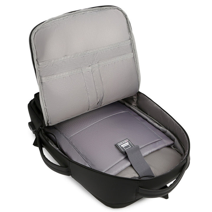 Elegant business backpack with intelligent storage and protective laptop compartment Stornfield
