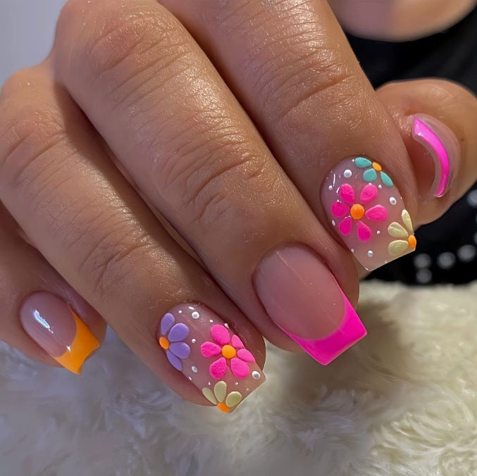 Floral Themed Nail Art Stornfield
