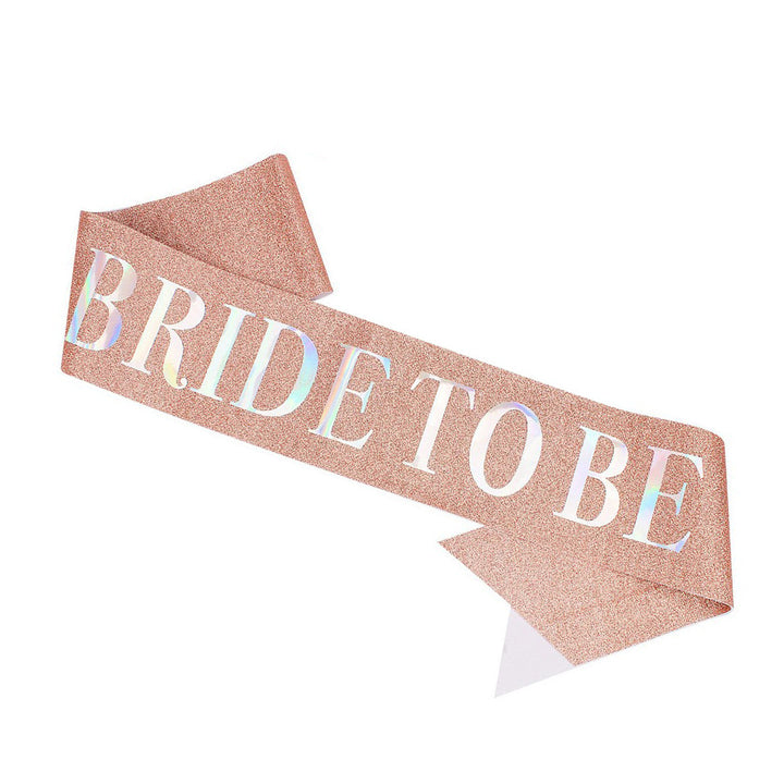 Ladies Glittering Bride Sash Stornfield