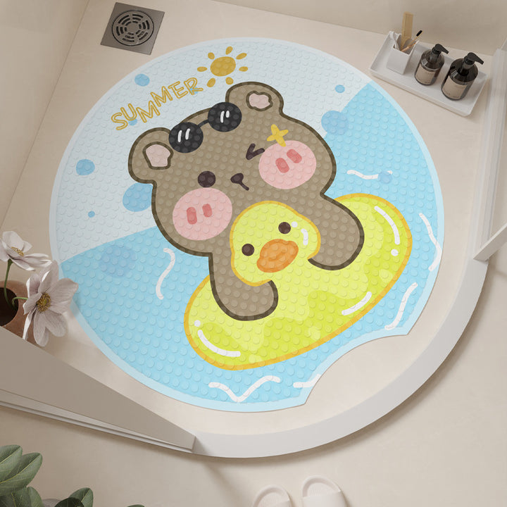 Fun Themed Bath Mat for Bathroom