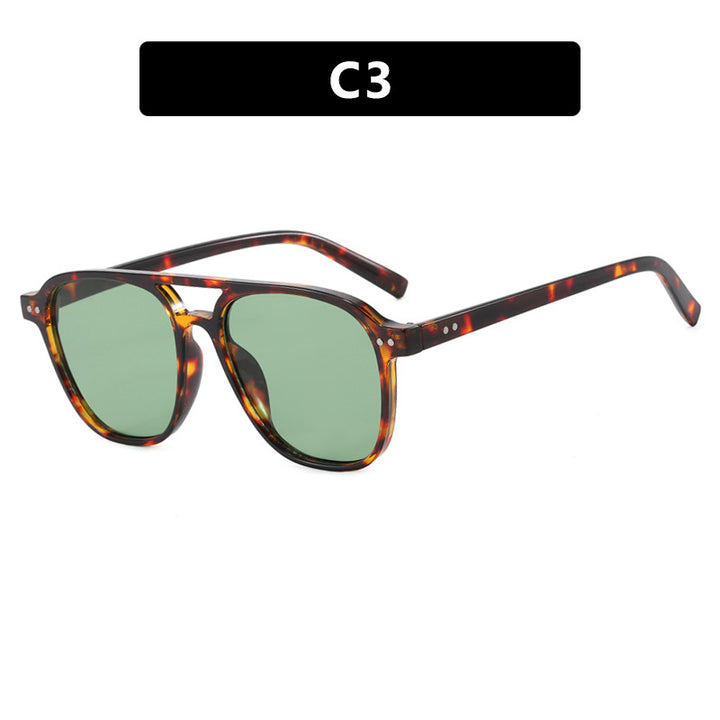 Women’s modern square sunglasses with robust design and UV protection Stornfield