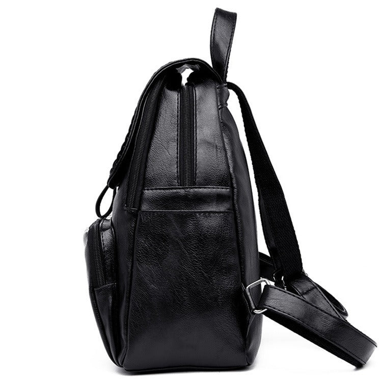 WoStylish Leather Backpack Stornfield