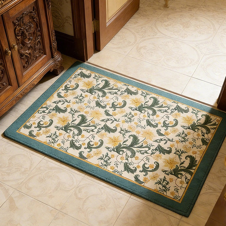 Geometric Pattern Decorative Floor Mat Stornfield