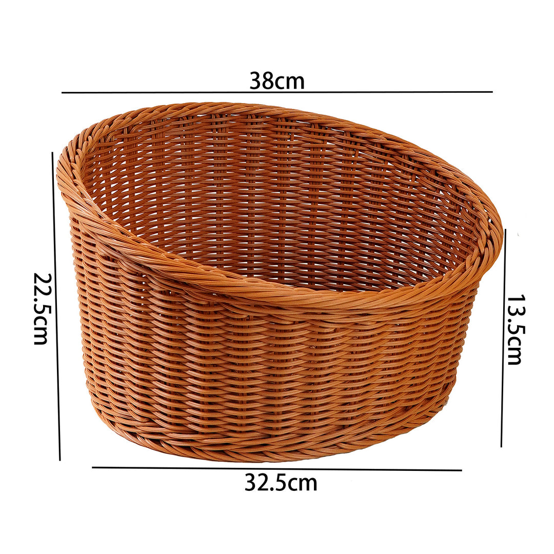 Elegant Woven Serving Tray Stornfield