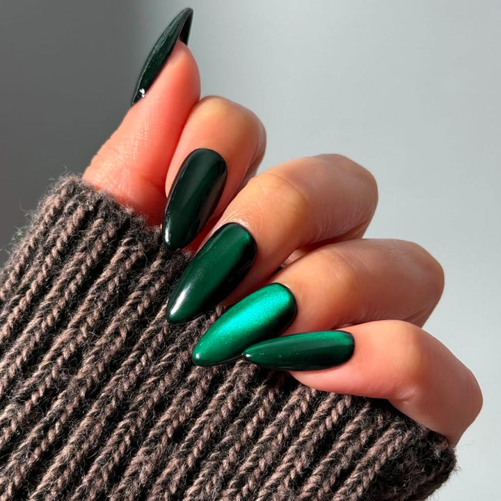 Glamorous Art Nails In Modern Gradient Colors Stornfield