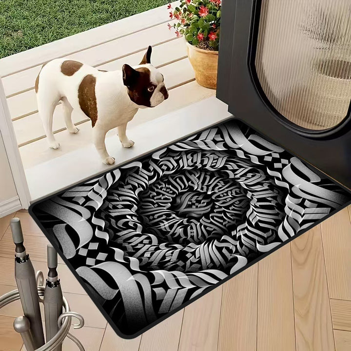 Artistic Abstract Door Mat