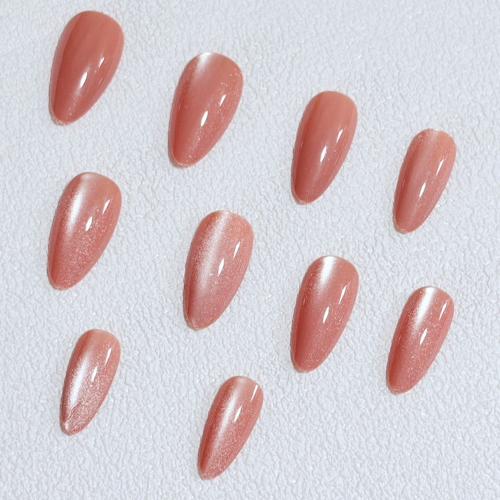 Luxurious artificial nails with glitter effect Stornfield