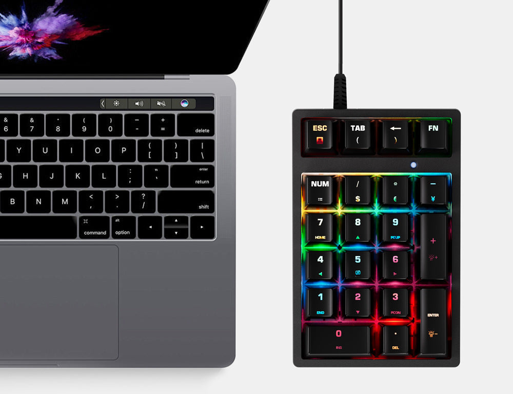 Compact RGB Mechanical Keypad Stornfield