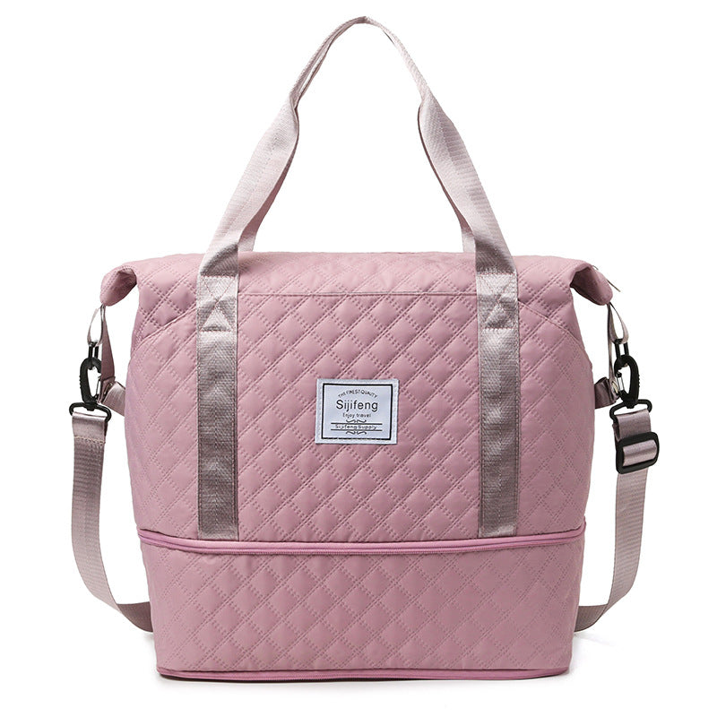 Quilted Multi-Functional Travel Duffle