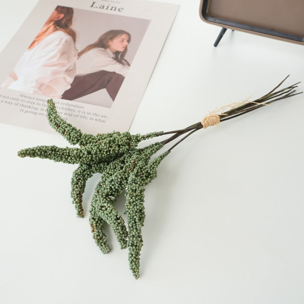 Decorative Natural Grain Floral Stem
