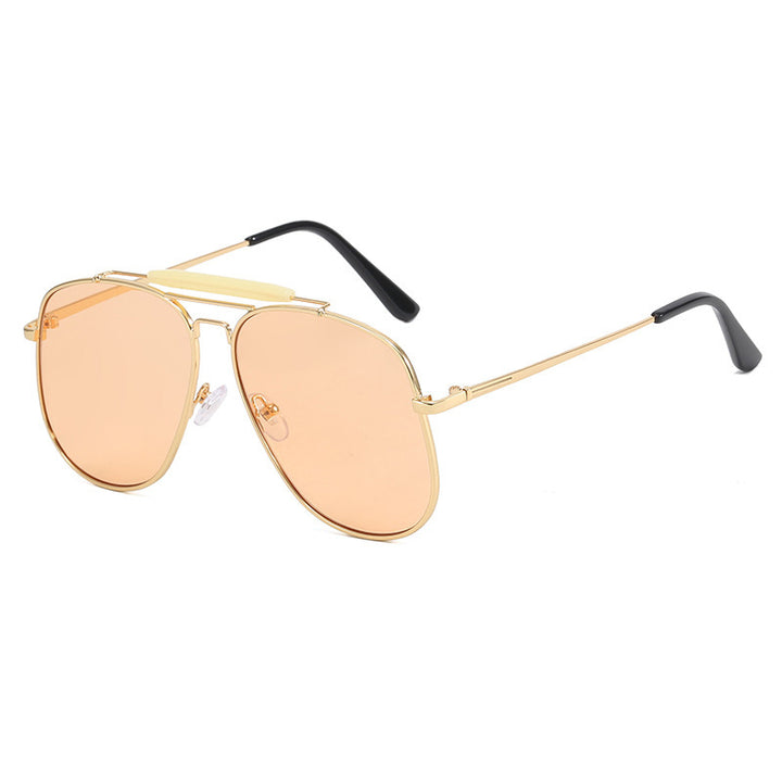 Ladies Pilot Sunglasses with Gold Frame Stornfield