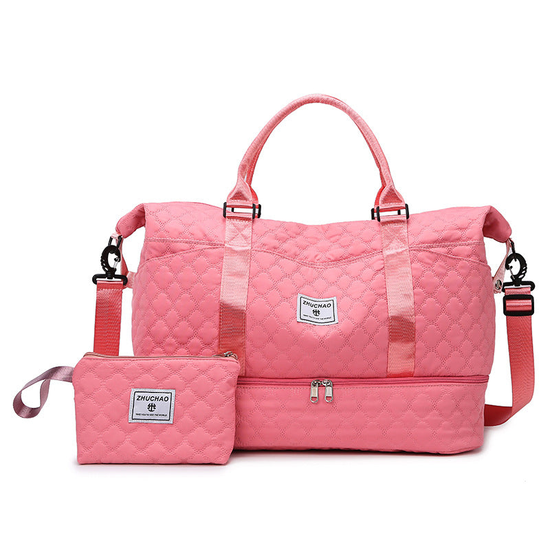 Stylish Quilted Travel Duffel Stornfield