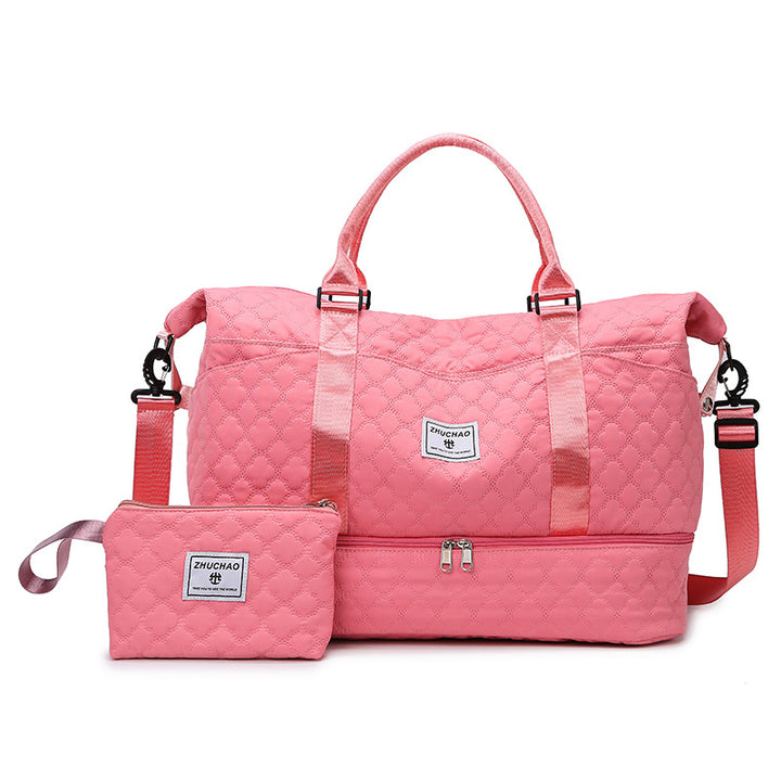 Stylish Quilted Travel Duffel Stornfield