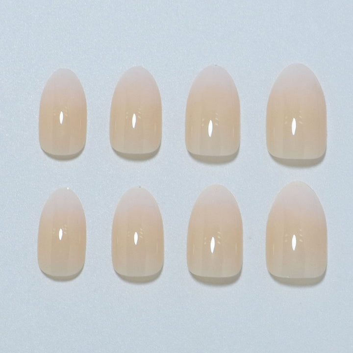 Elegant Almond-Shaped Press-On Nail Set Stornfield