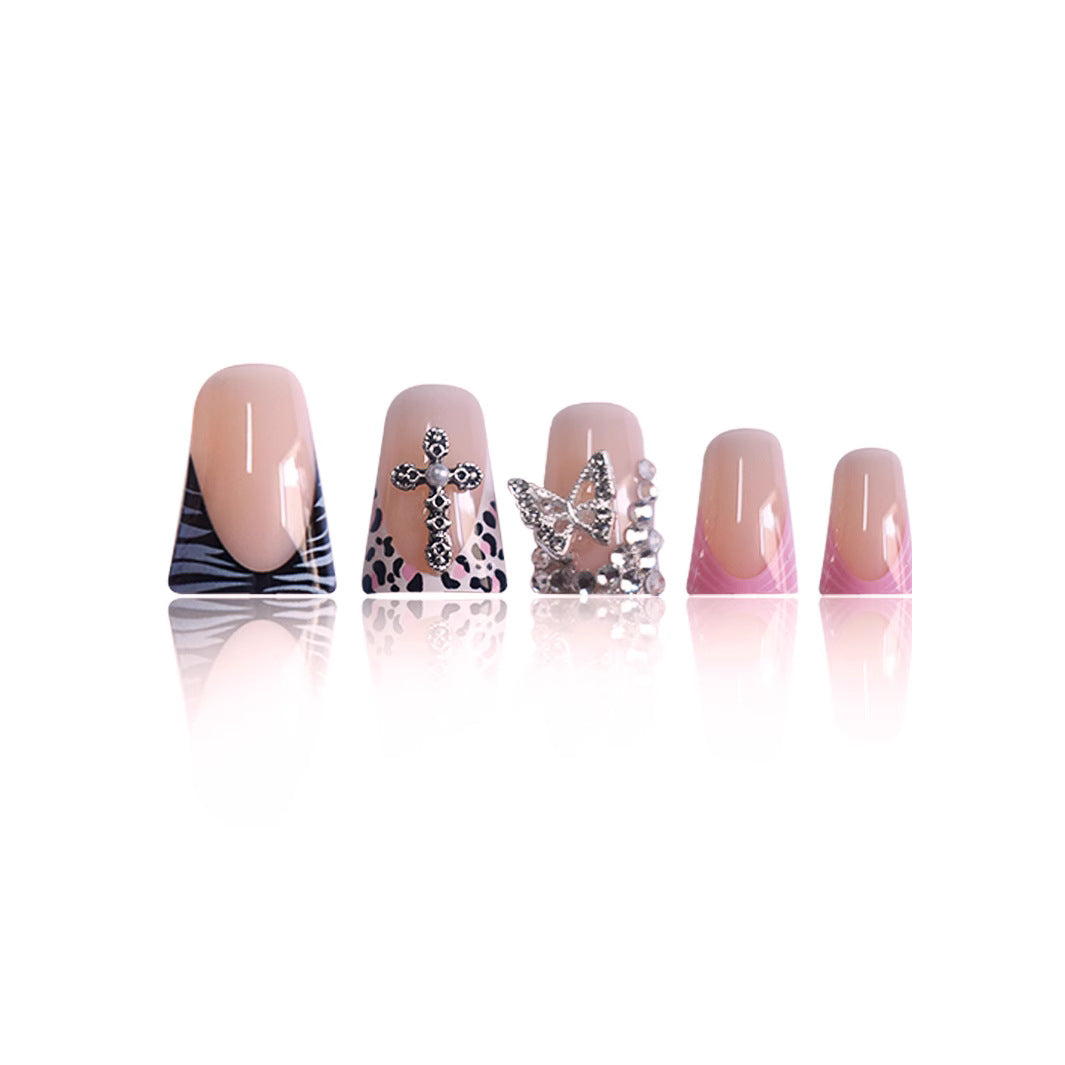 Artistic Press-On Nail Extensions Stornfield