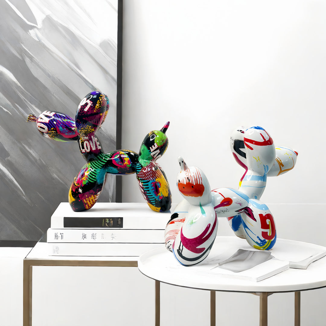 Colorful Balloon Dog Sculpture Stornfield