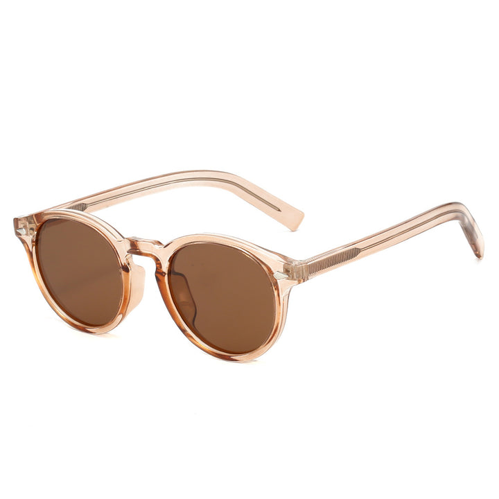 Women's fashionable sunglasses with transparent frame and yellow lenses Stornfield