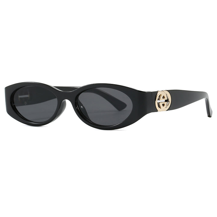 Women's fashionable cat-eye sunglasses with protective UV filter and luxurious accents Stornfield