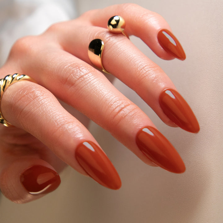elegant Stiletto nails in high gloss finish Stornfield