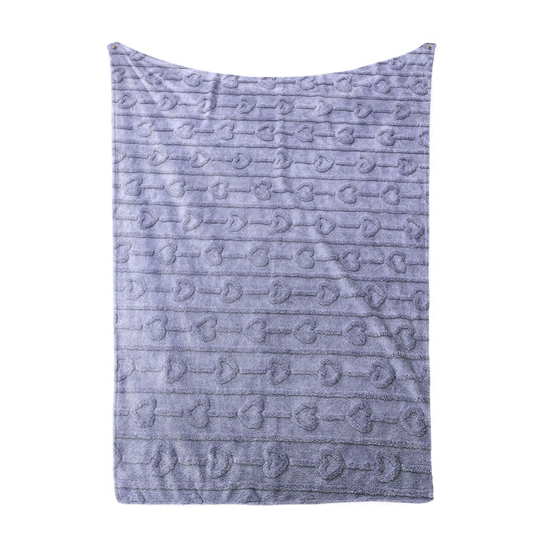 Ladies Cozy Microfiber Quick Change Blanket in Modern Checkered Pattern Stornfield