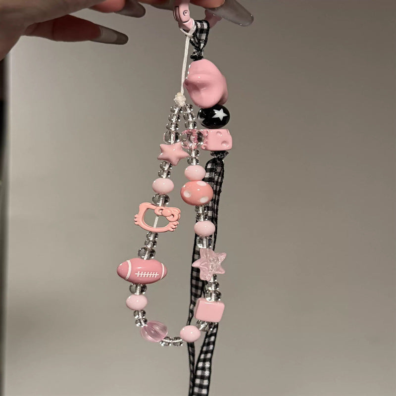 Themed Beaded Keychain Strap Stornfield