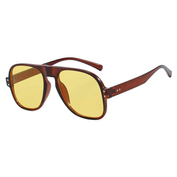 Women's fashionable square sunglasses with sturdy UV protection Stornfield